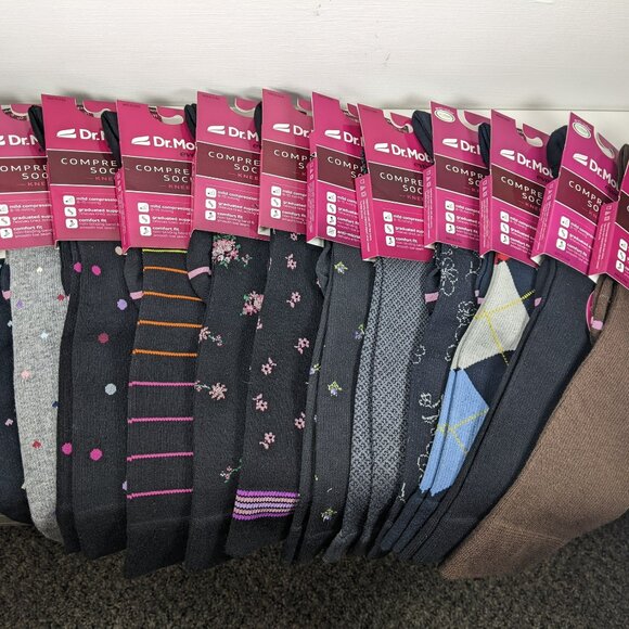 Nwt Compression Socks W9-11 Brown - Picture 6 of 6